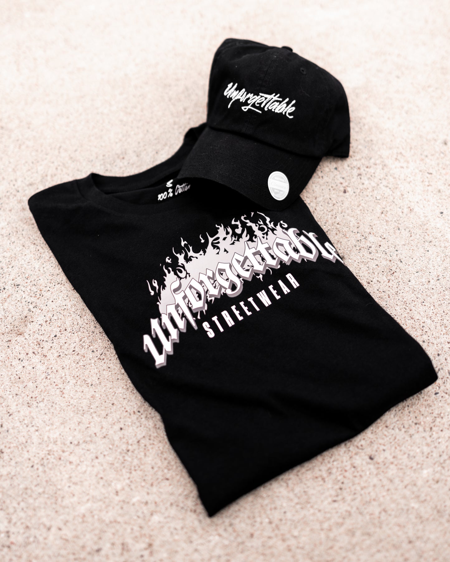 Unforgettable Streetwear T-Shirt Black