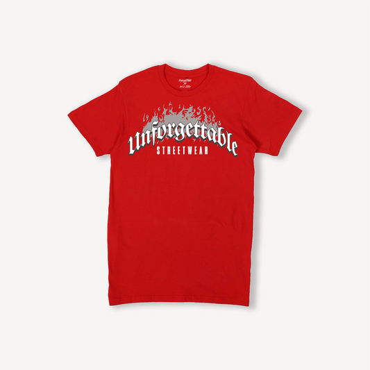 Unforgettable Streetwear T-Shirt Red