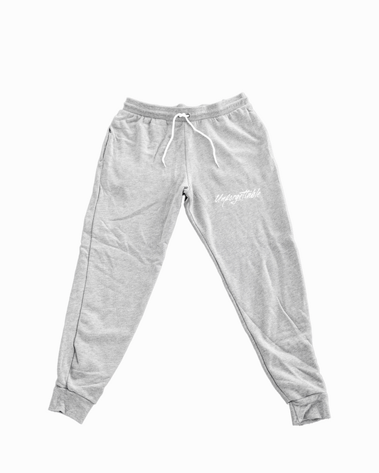 Premium Grey Unforgettable Joggers