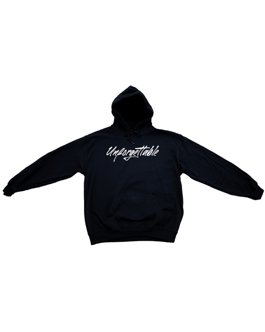 Classic Unforgettable Black Hoodie